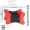 2PCS Microfiber Skin Universal Car Leather Seat Rest Cushion Headrest Neck Pillow Car Accessories Neck Rest Cushion Headrest Pillow Head Rest Cushion