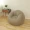 1pc Beanless Bag Inflatable Lounge Chair, Flocking Multifunctional Portable Inflatable Sofa, Round Single Sofa For Living Room, Office Lunch Break, Outdoor Picnic Camping