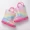 Trendy Cute Rainbow Color Bowknot Decor Slip On Rain Boots With Hand Straps For Girls Boys, Waterproof Non Slip Rain Boots For Outdoor Travel, All Seasons
